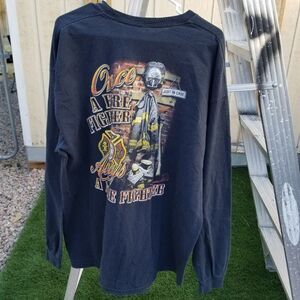 FIREFIGHTER GRAPHICS TSHIRT 2XL b10